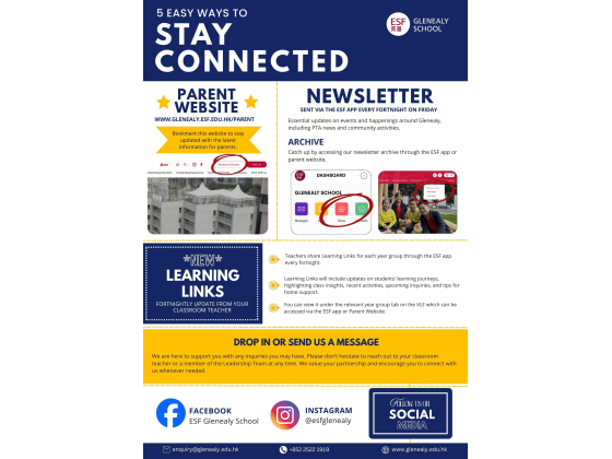 Stay Connected Poster